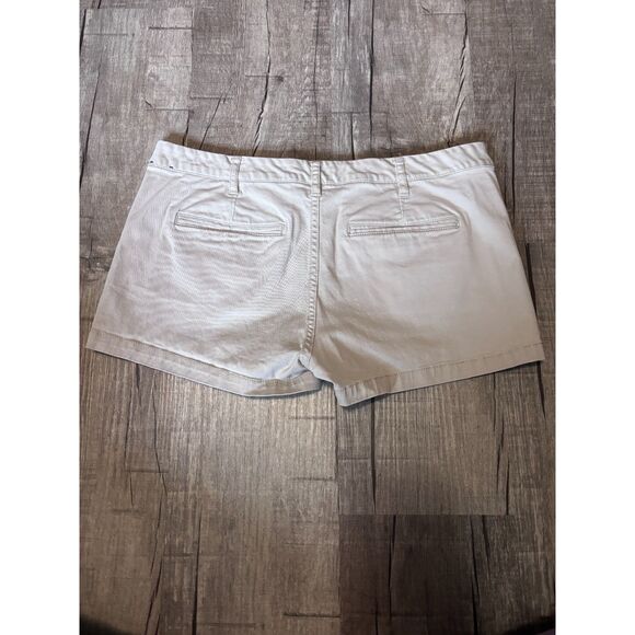 Express Women’s Khaki Chino Shorts Size 6 Beige Casual Summer Lightweight - Picture 3 of 3